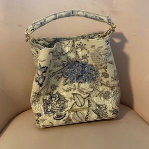 Brahmin Amelia Bucket Bag. Floral Handbag